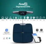 Form IQ Segmental Elite | 8 Elektrotlu Akıllı Tartı | Bölgesel Vücut Analizi Yağ Kas Ölçümü | Wi-Fi, 3.5" TFT, Type-C